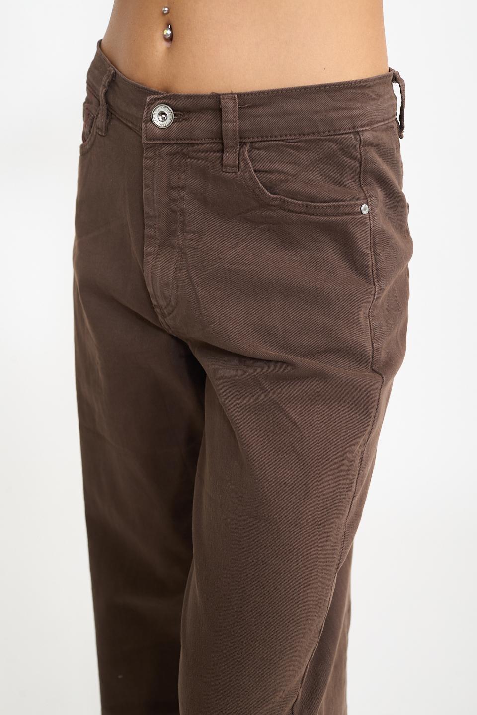 Jeans doppio wide-leg moro - Autunno - Inverno 2026 | Brend