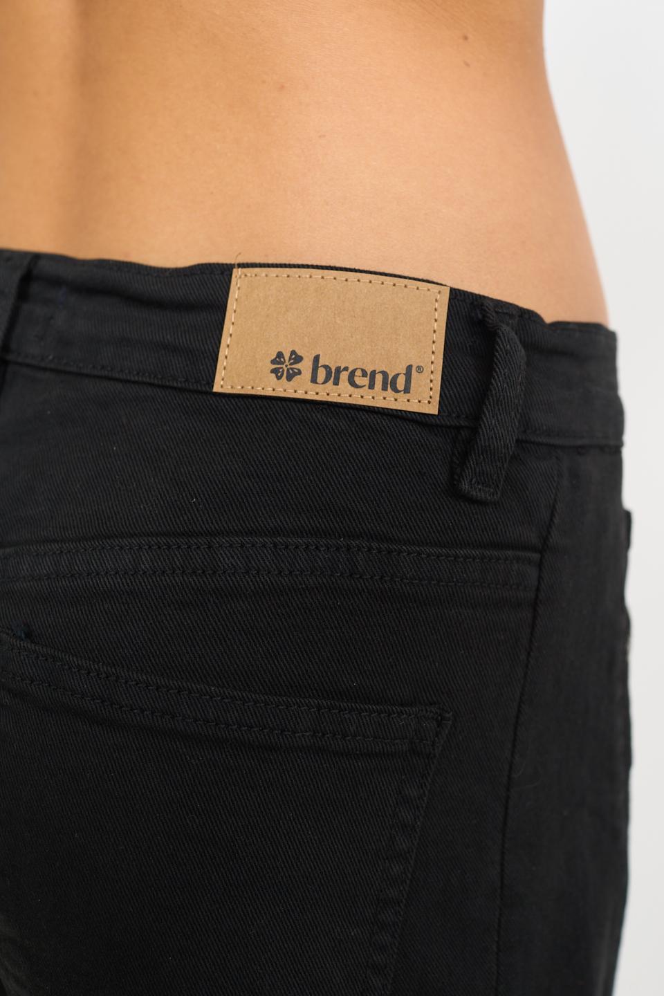 Jeans doppio wide-leg nero - Autunno - Inverno 2026 | Brend