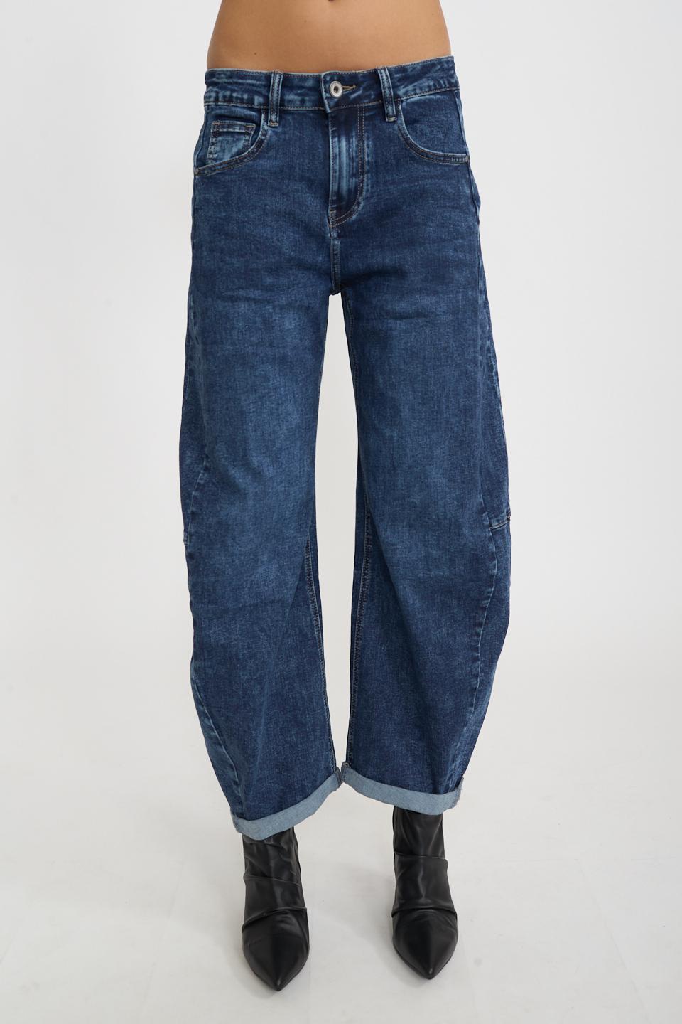 Jeans balloon delavato blu - Autunno - Inverno 2026 | Brend