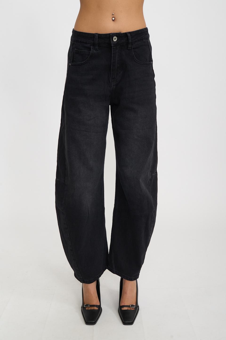 Jeans balloon nero - Autunno - Inverno 2026 | Brend
