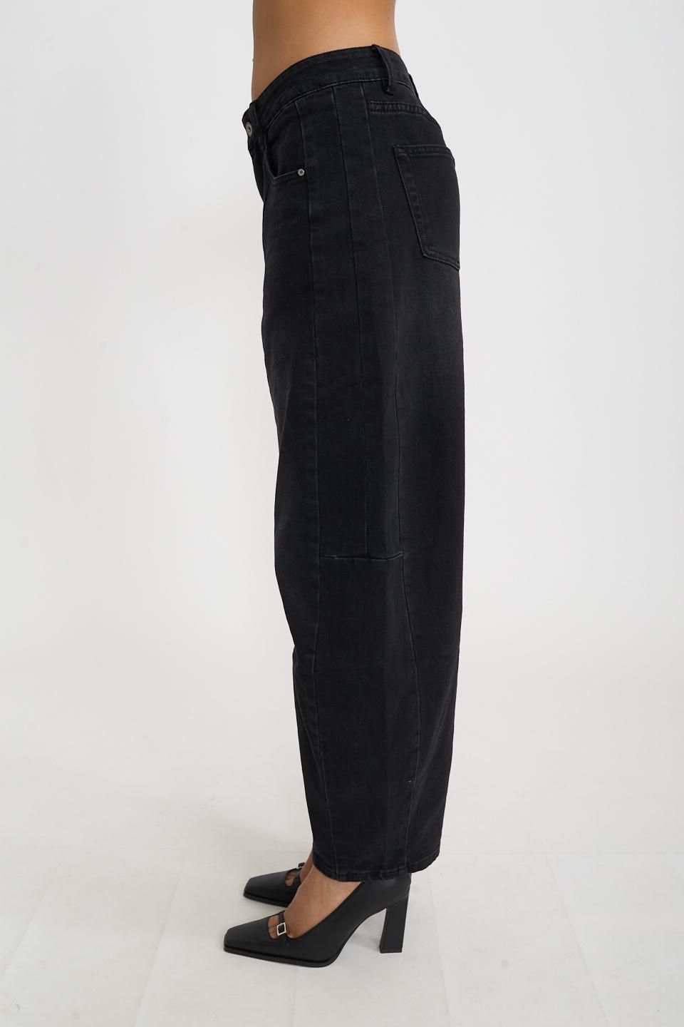 Jeans balloon nero - Autunno - Inverno 2026 | Brend