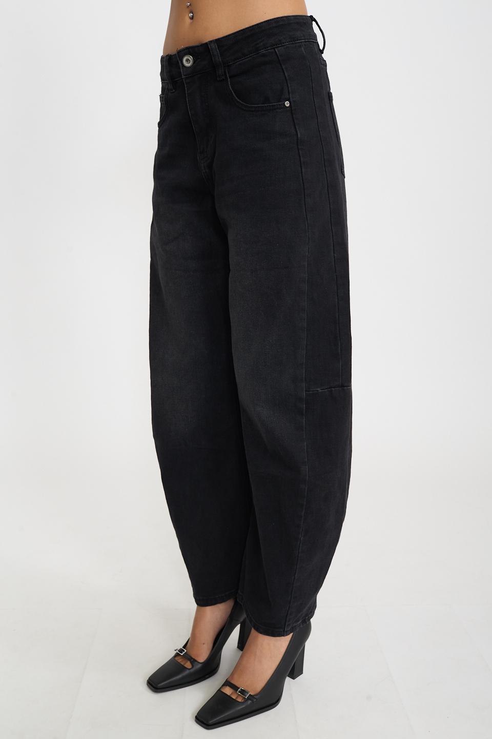 Jeans balloon nero - Autunno - Inverno 2026 | Brend