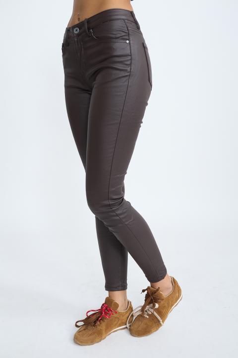 Leggins 5 tasche effetto pelle moro - Autunno - Inverno 2025 | Brend