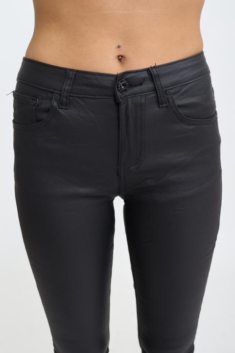 Leggins 5 tasche effetto pelle nero - Autunno - Inverno 2025 | Brend