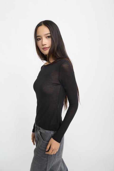 Maglia barca cachemire nero - Autunno - Inverno 2025 | Brend