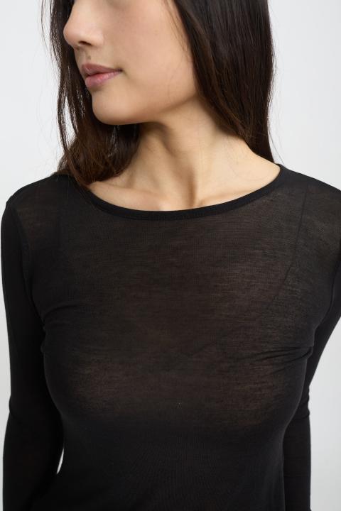 Maglia barca cachemire nero - Autunno - Inverno 2025 | Brend