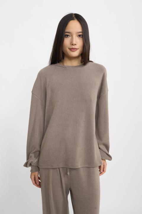 Maglia girocollo fango - Autunno - Inverno 2025 | Brend