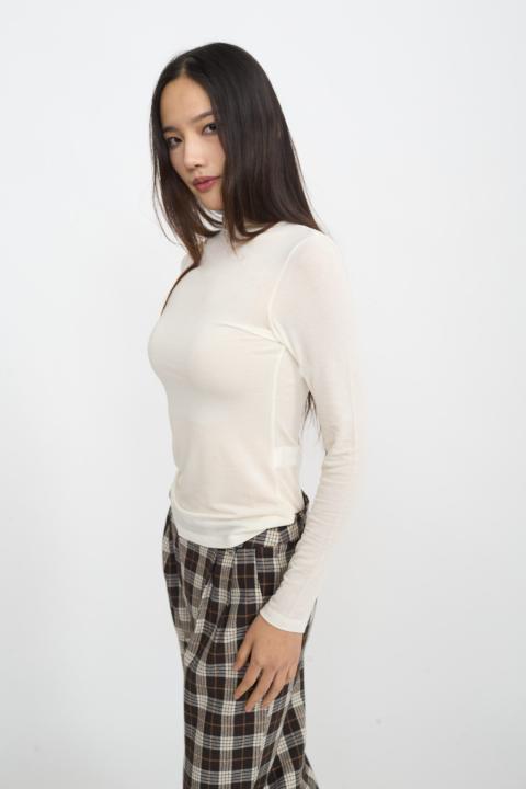 Maglia vulcano cachemire panna - Autunno - Inverno 2025 | Brend