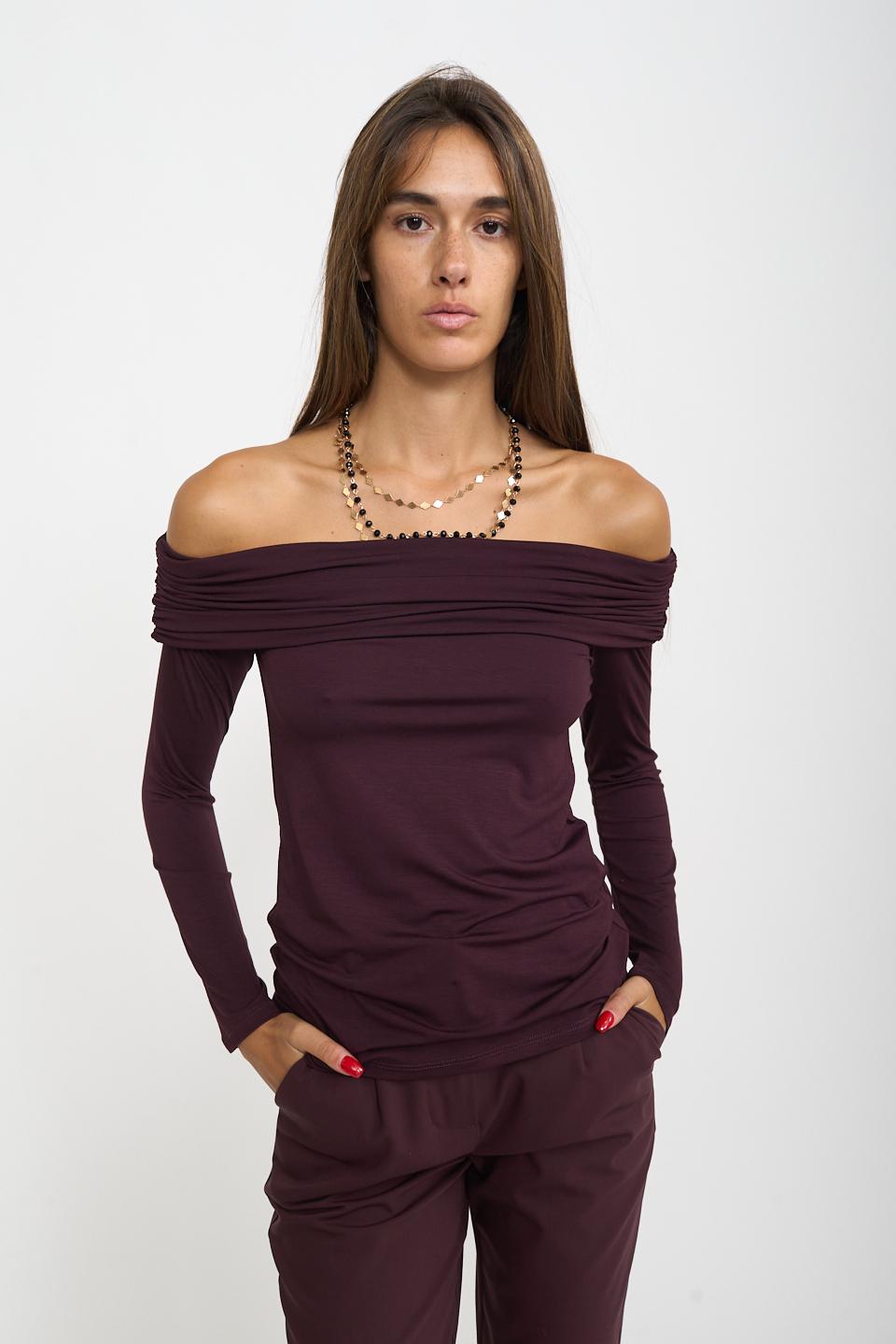 Maglia scollo shiffer | Brend