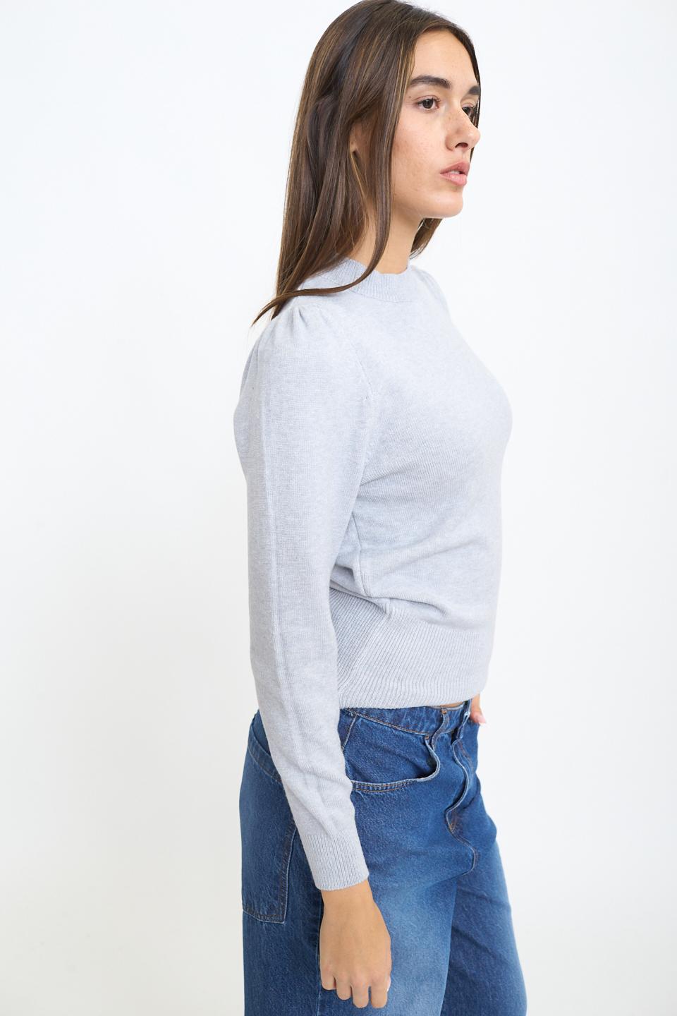 Maglia manica sbuffo perla - Autunno - Inverno 2025 | Brend