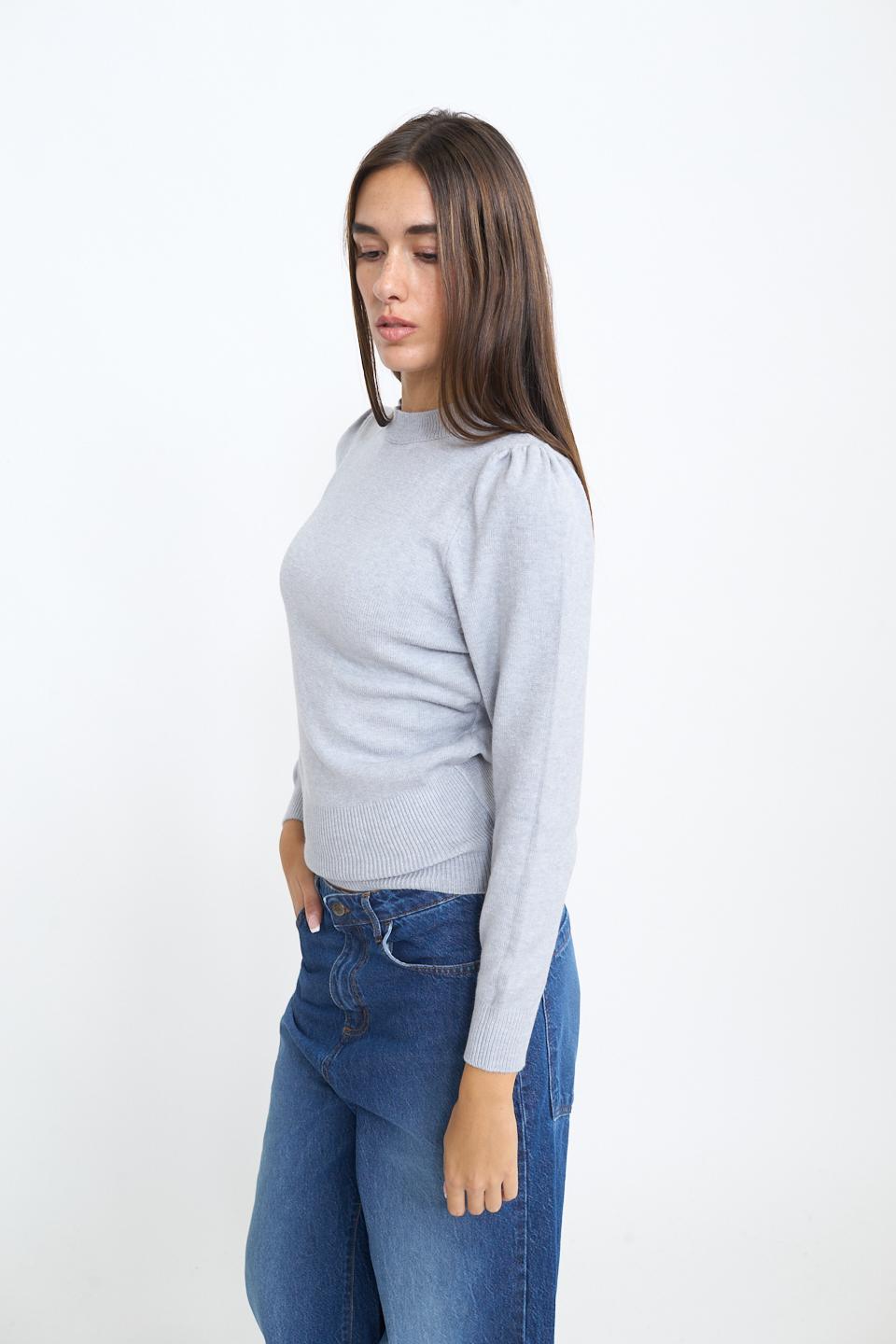 Maglia manica sbuffo perla - Autunno - Inverno 2025 | Brend