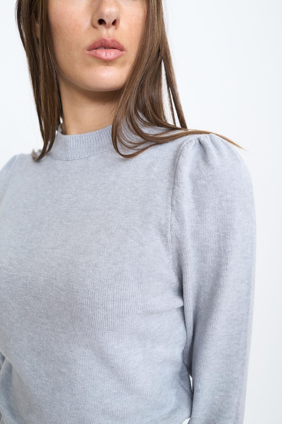 Maglia manica sbuffo perla - Autunno - Inverno 2025 | Brend