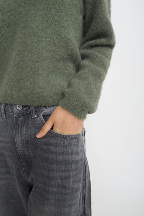 Maglia scollo V alpaca militare - Autunno - Inverno 2025 | Brend