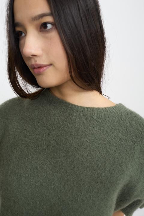 Maglia kimono alpaca militare - Autunno - Inverno 2025 | Brend