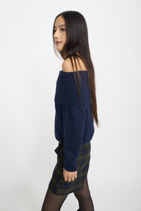 Maglia shiffer blu - Autunno - Inverno 2025 | Brend