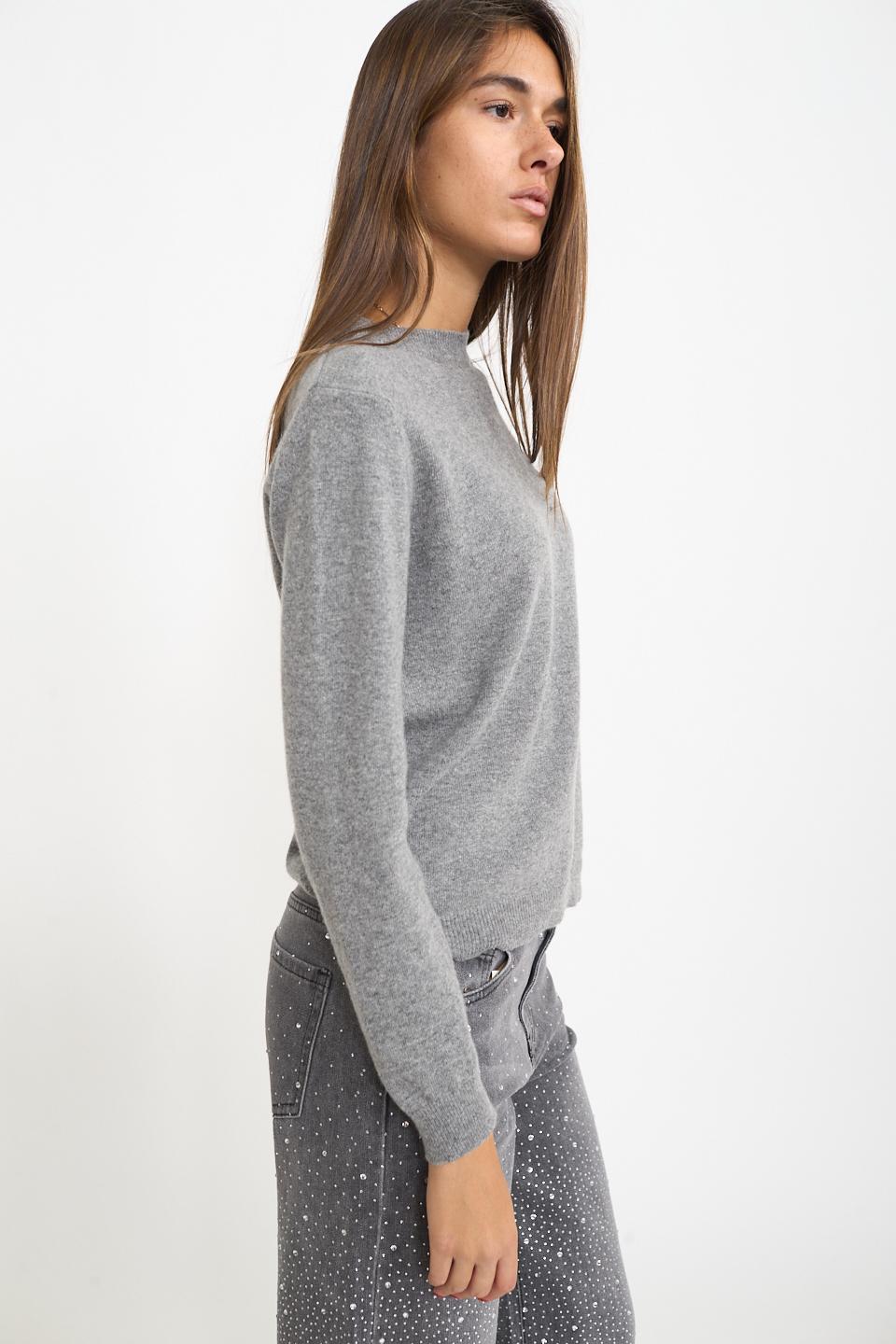 Maglia girocollo grigio - Autunno - Inverno 2026 | Brend