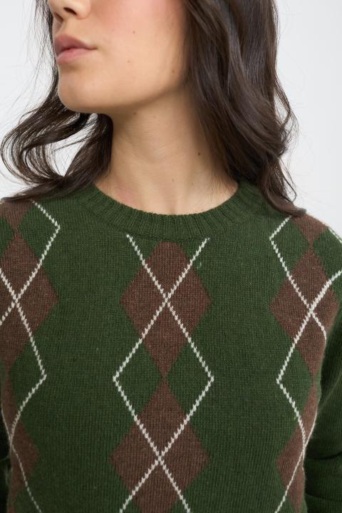 Maglia rombi militare/moro - Autunno - Inverno 2025 | Brend