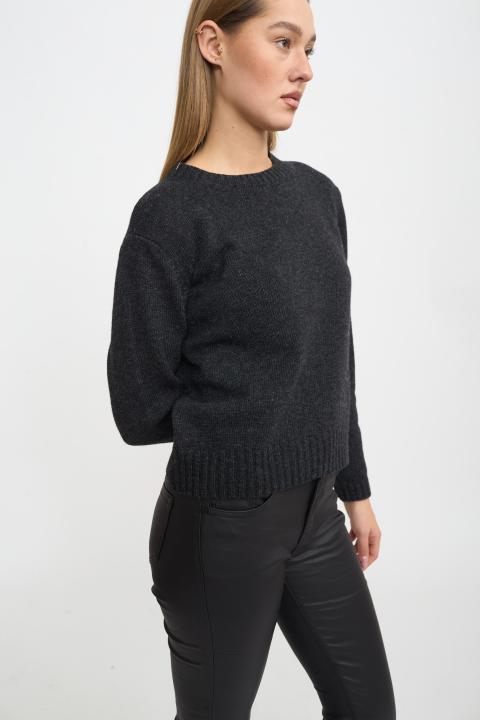 Maglia girocollo antracite - Autunno - Inverno 2025 | Brend