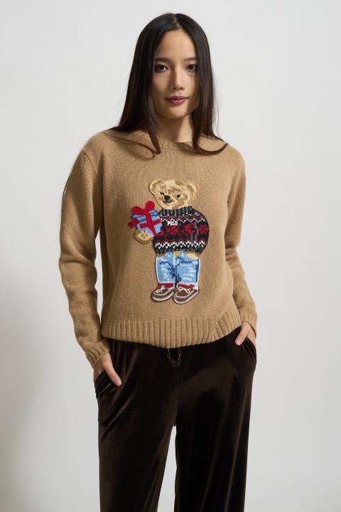 Maglia Teddy sweater caramello - Autunno - Inverno 2025 | Brend