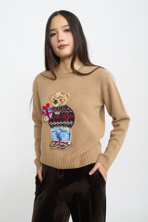 Maglia Teddy sweater caramello - Autunno - Inverno 2025 | Brend