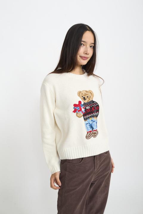 Maglia Teddy sweater panna - Autunno - Inverno 2025 | Brend