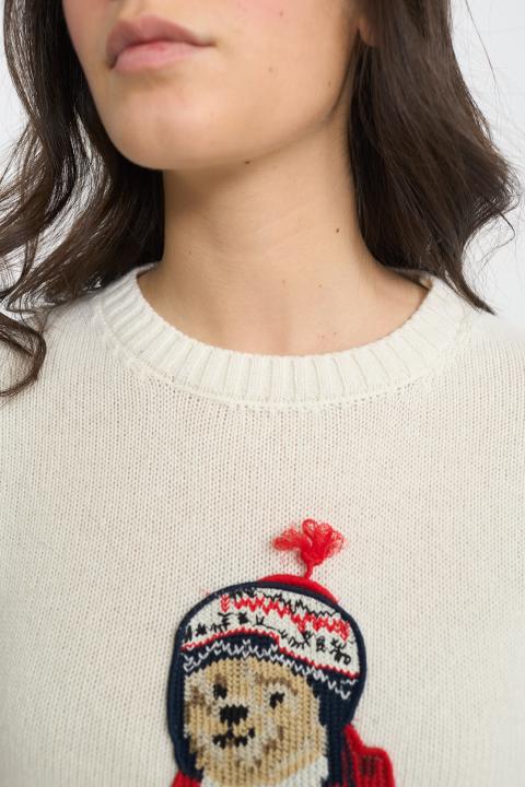 Maglia Teddy coat panna - Autunno - Inverno 2026 | Brend