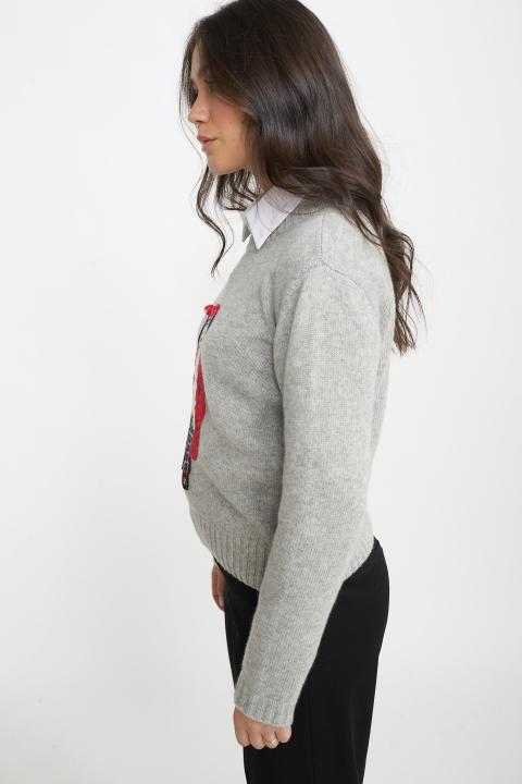 Maglia Teddy coat perla - Autunno - Inverno 2025 | Brend