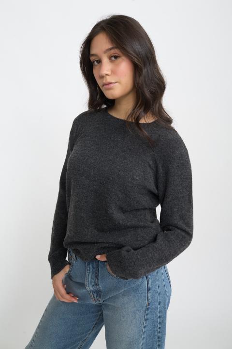 Maglia girocollo antracite - Autunno - Inverno 2025 | Brend