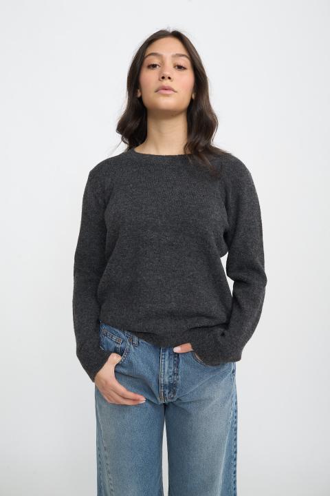 Maglia girocollo antracite - Autunno - Inverno 2025 | Brend