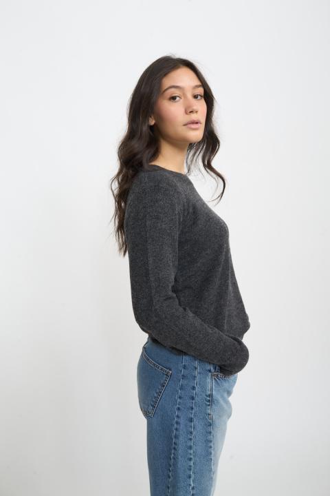 Maglia girocollo antracite - Autunno - Inverno 2025 | Brend