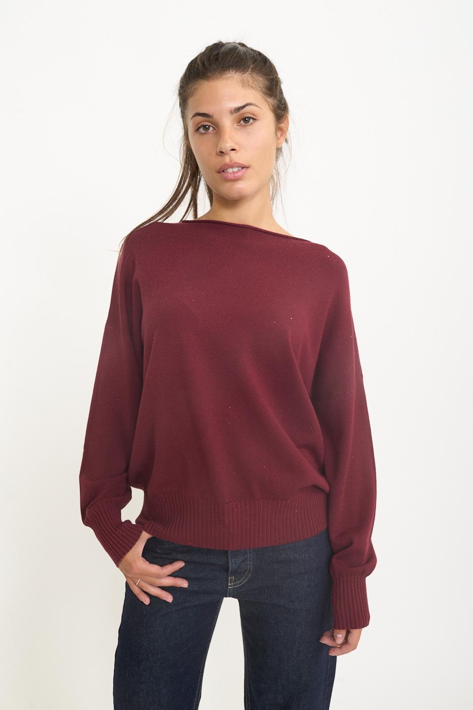 Maglia burgundy - Autunno - Inverno 2025 | Brend