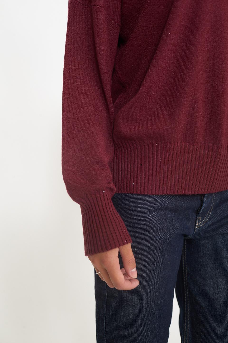 Maglia burgundy - Autunno - Inverno 2025 | Brend