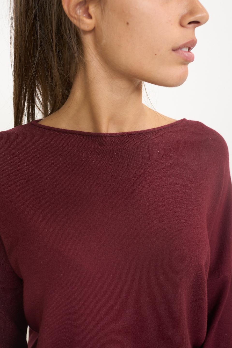 Maglia burgundy - Autunno - Inverno 2025 | Brend