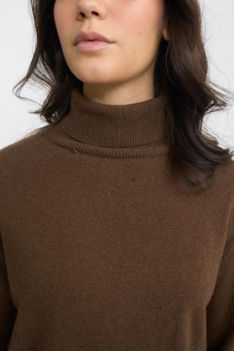 Maglia collo alto lana moro - Autunno - Inverno 2025 | Brend