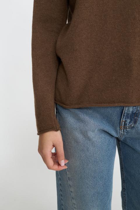 Maglia collo alto lana moro - Autunno - Inverno 2025 | Brend