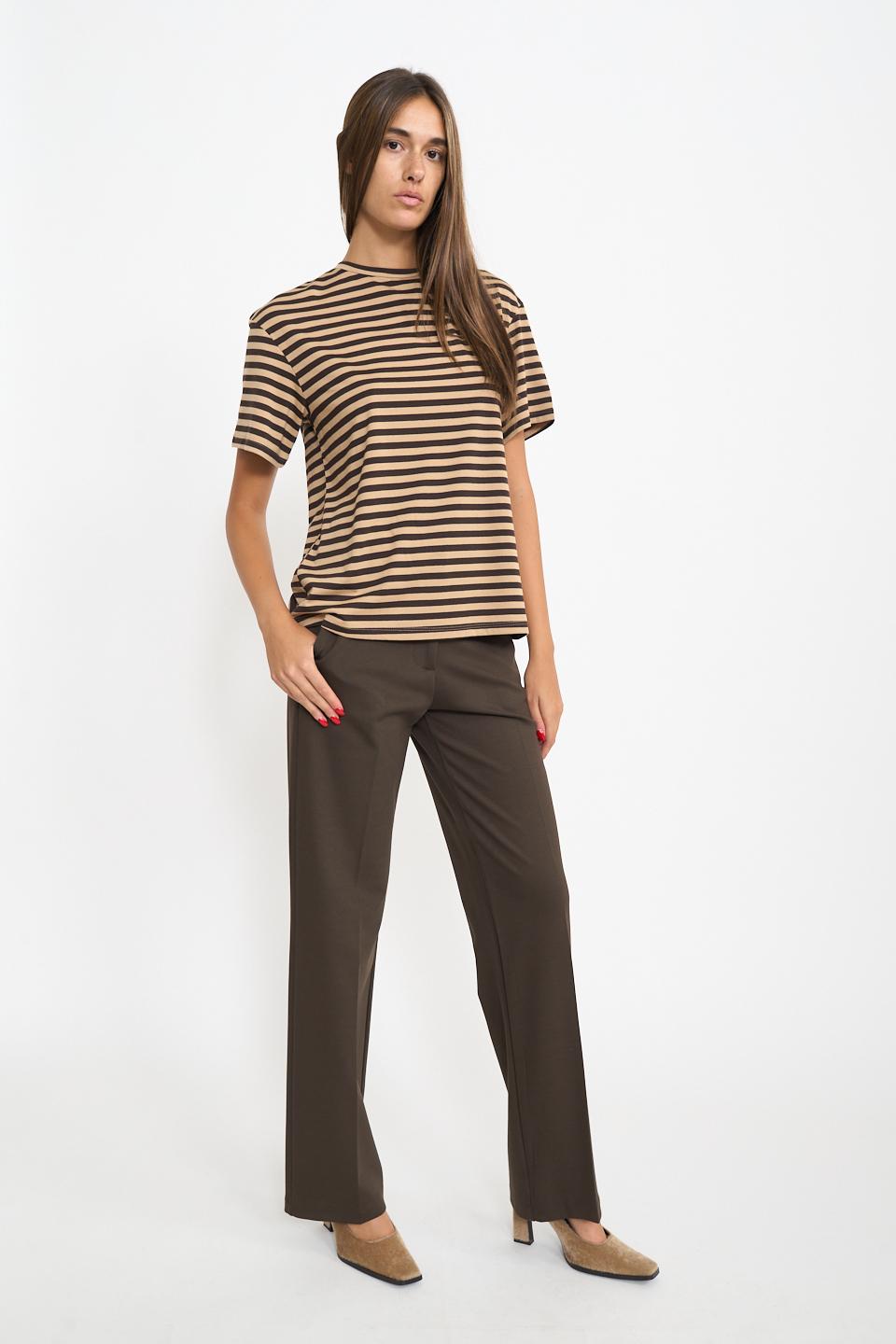 Pantalone Lin gamba dritta moro - Autunno - Inverno 2025 | Brend