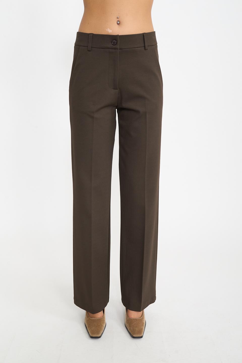 Pantalone Lin gamba dritta moro - Autunno - Inverno 2026 | Brend