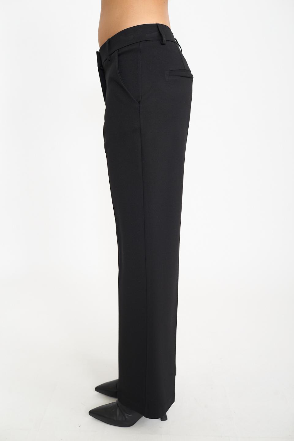 Pantalone Lin gamba dritta nero - Autunno - Inverno 2026 | Brend