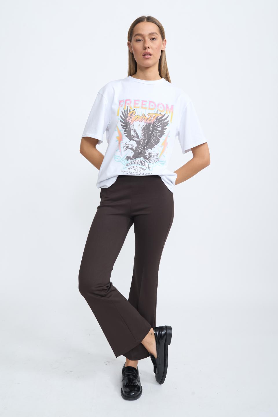 Pantalone flare punto Milano moro - Autunno - Inverno 2025 | Brend