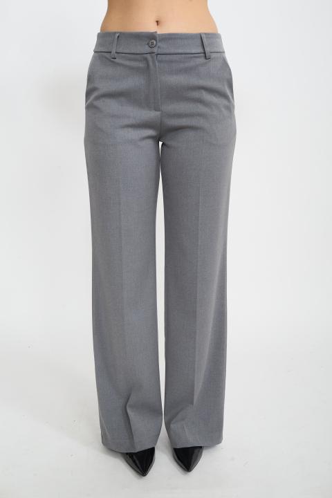 Pantalone gamba dritta grigio - Autunno - Inverno 2025 | Brend