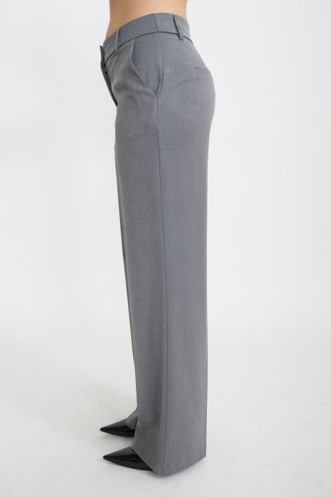 Pantalone gamba dritta grigio - Autunno - Inverno 2025 | Brend
