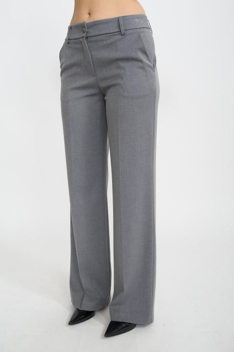 Pantalone gamba dritta grigio - Autunno - Inverno 2025 | Brend