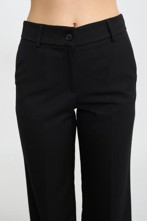 Pantalone gamba dritta nero - Autunno - Inverno 2025 | Brend