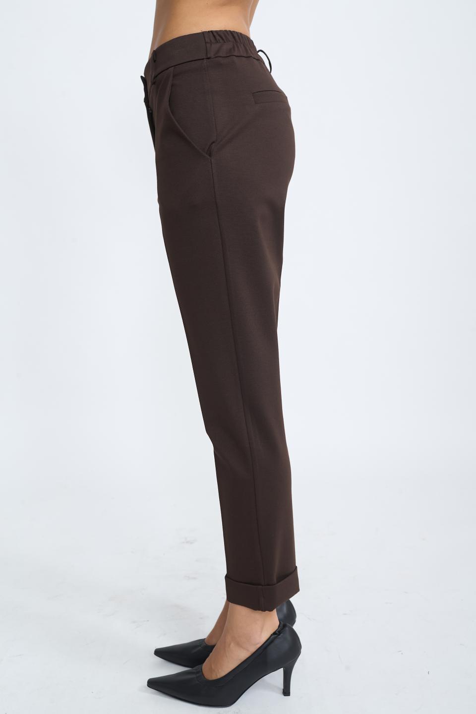 Pantalone risvolto punto Milano moro - Autunno - Inverno 2025 | Brend
