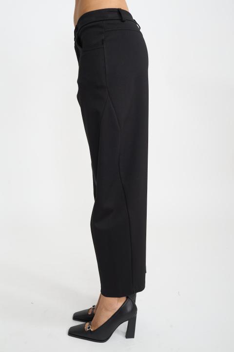 Pantalone barrel nero - Autunno - Inverno 2025 | Brend