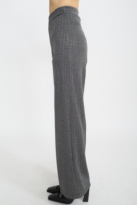 Pantalone gamba dritta resca nero - Autunno - Inverno 2025 | Brend