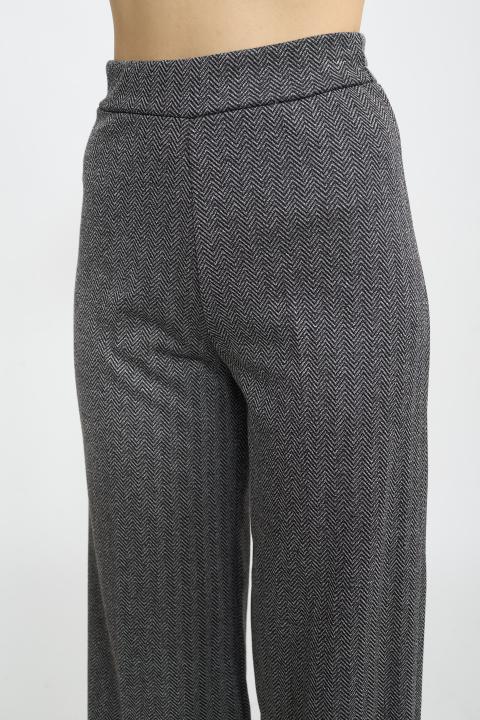 Pantalone gamba dritta resca nero - Autunno - Inverno 2025 | Brend