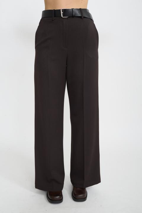 Pantalone elastico gessato moro - Autunno - Inverno 2025 | Brend