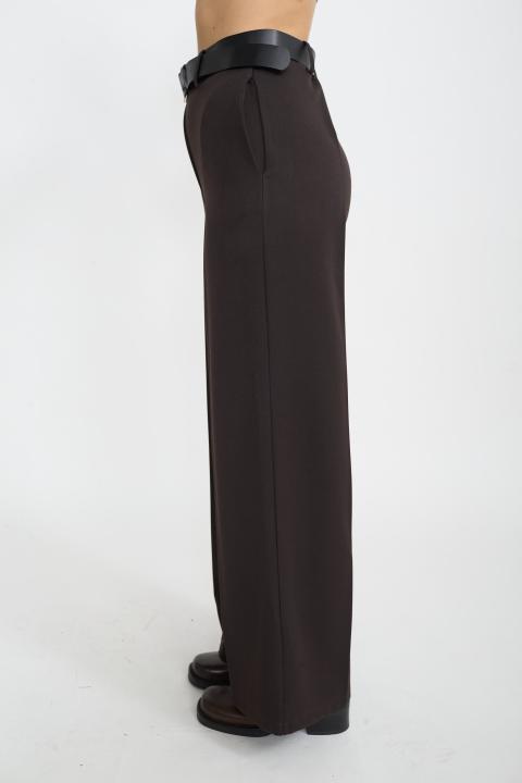 Pantalone elastico gessato moro - Autunno - Inverno 2025 | Brend