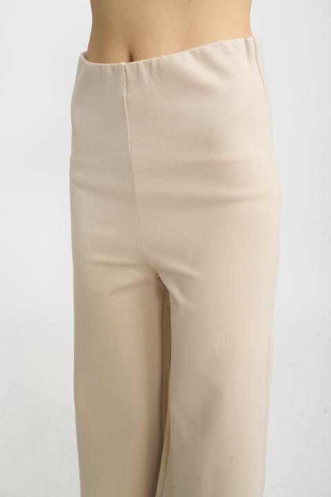 Pantalone palazzo Giò burro - Autunno - Inverno 2025 | Brend